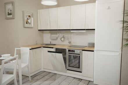 Кухонный гарнитур Амели прайм 400, 110х200 см 